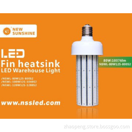 E40 E27 ETL TUV led corn bulb 80w led parking lot lighting